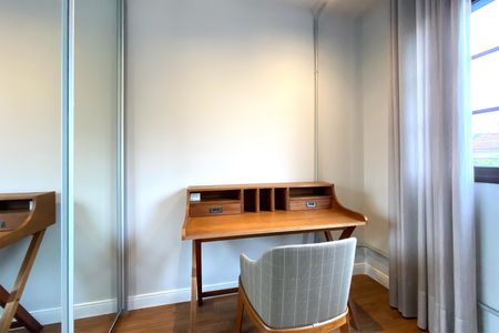 Detalhe da Suite de kitnet/studio para alugar com 1 quarto, 49m² em Santa Tereza, Belo Horizonte