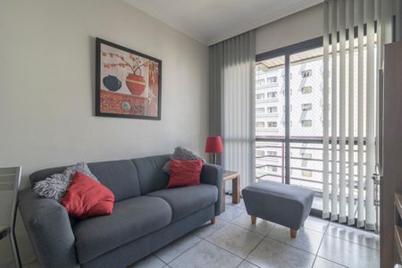 Sala de apartamento à venda com 1 quarto, 30m² em Moema, São Paulo