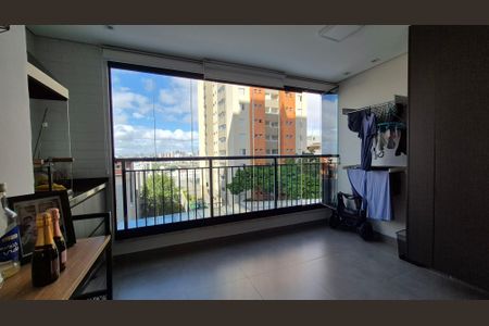 Sala de apartamento para alugar com 2 quartos, 64m² em Campestre, Santo André