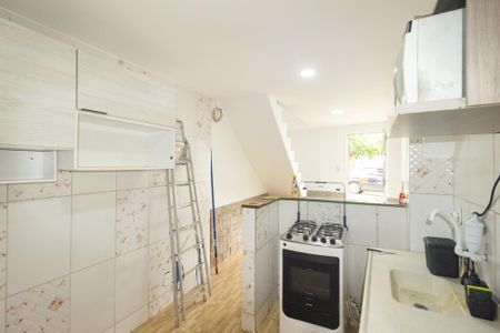 Sala/Cozinha de casa para alugar com 1 quarto, 70m² em Campo Grande, Rio de Janeiro