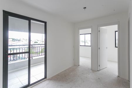 Sala e Cozinha de apartamento à venda com 2 quartos, 37m² em Vila Nair, São Paulo