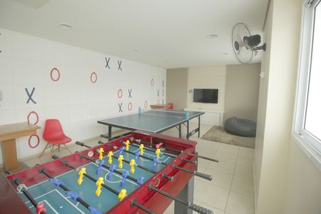Apartamento à venda com 48m², 2 quartos e 1 vagaSalão de jogos