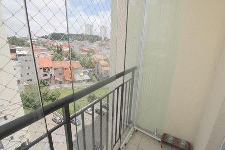 Varanda de apartamento à venda com 2 quartos, 48m² em Parque Jaçatuba, Santo André