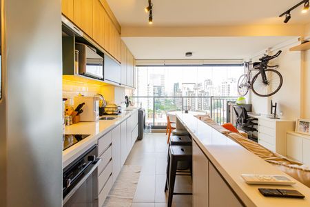 Apartamento à venda com 46m², 1 quarto e 1 vagaCozinha e Área de Serviço