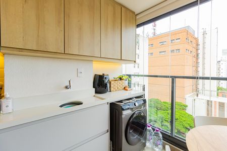 Apartamento à venda com 46m², 1 quarto e 1 vagaDetalhe da area de serviço