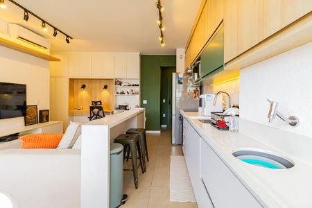 Apartamento à venda com 46m², 1 quarto e 1 vagaCozinha e Área de Serviço