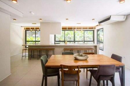 Apartamento à venda com 46m², 1 quarto e 1 vagaÁrea gourmet