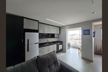 Apartamento para alugar com 34m², 1 quarto e 1 vagaSala e Cozinha integrada 