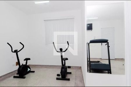 Apartamento para alugar com 34m², 1 quarto e 1 vaga Apartamento para alugar com 34m², 1 quarto e 1 vagaÁrea comum - Academia