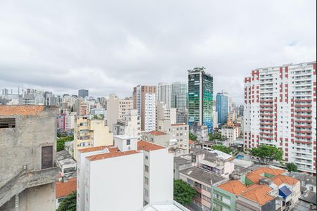 Vista do Quarto de kitnet/studio à venda com 1 quarto, 30m² em Bela Vista, São Paulo