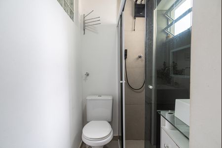 Banheiro de kitnet/studio à venda com 1 quarto, 30m² em Bela Vista, São Paulo