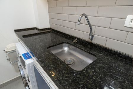 Studio à venda com 34m², 1 quarto e sem vagaCozinha