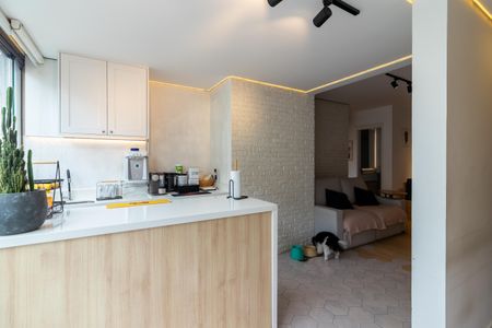 Varanda da Sala de apartamento para alugar com 2 quartos, 67m² em Jardim Paraíso, São Paulo