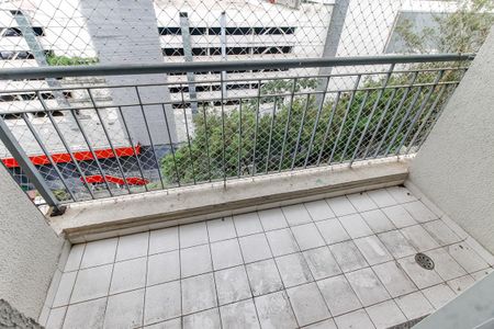Varanda da Sala de apartamento à venda com 3 quartos, 61m² em Vila Andrade, São Paulo