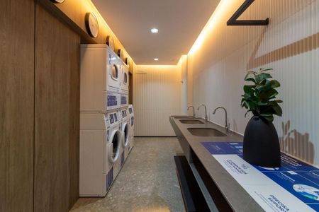 Apartamento para alugar com 28m², 1 quarto e sem vagaLavanderia