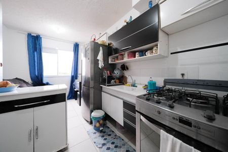 Sala/Cozinha de apartamento à venda com 2 quartos, 34m² em Vila Ré, São Paulo