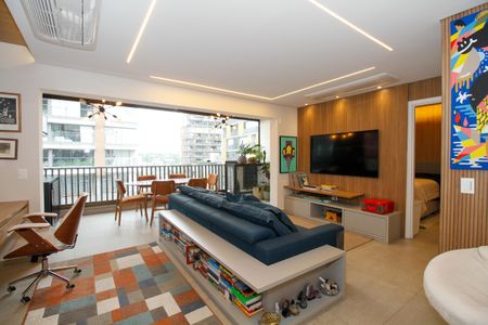 Sala de apartamento à venda com 1 quarto, 69m² em Sumarezinho, São Paulo