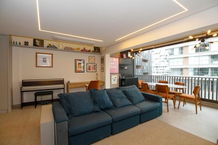 Sala de apartamento à venda com 1 quarto, 69m² em Sumarezinho, São Paulo