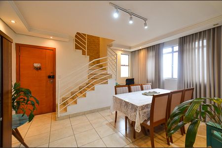 Sala Ambientes de apartamento à venda com 3 quartos, 121m² em Sagrada Família, Belo Horizonte