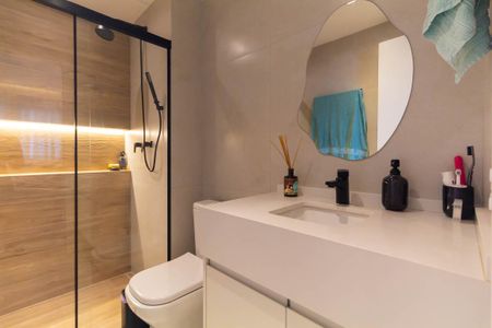 Apartamento à venda com 92m², 2 quartos e 2 vagasBanheiro 1