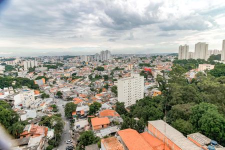 Vista da Varanda de apartamento à venda com 3 quartos, 80m² em Chácara Agrindus, Taboão da Serra