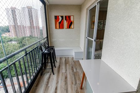 Vista da Varanda de apartamento à venda com 3 quartos, 80m² em Chácara Agrindus, Taboão da Serra