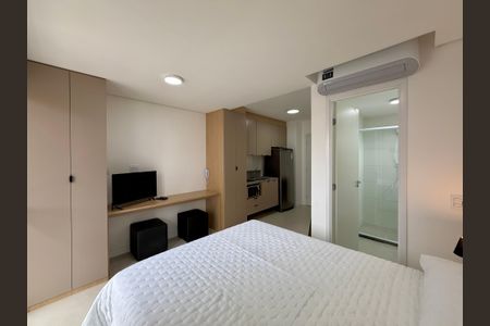 Studio para alugar com 27m², 0 quarto e sem vaga Studio para alugar com 27m², 0 quarto e sem vagaQuarto