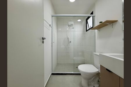 Studio para alugar com 27m², 0 quarto e sem vaga Studio para alugar com 27m², 0 quarto e sem vagaBanheiro