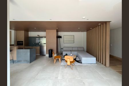 Studio para alugar com 27m², 0 quarto e sem vaga Studio para alugar com 27m², 0 quarto e sem vagaSalão de Festas