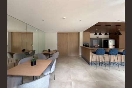 Studio para alugar com 27m², 0 quarto e sem vaga Studio para alugar com 27m², 0 quarto e sem vagaSalão de Festas