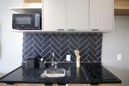 Studio para alugar com 26m², 1 quarto e sem vaga Studio para alugar com 26m², 1 quarto e sem vagaCozinha