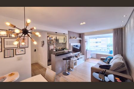 Sala de apartamento à venda com 2 quartos, 65m² em Vila Anglo Brasileira, São Paulo