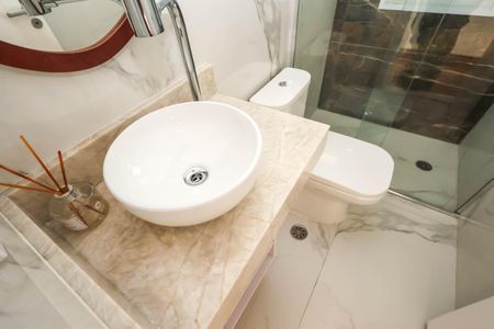 Apartamento para alugar com 74m², 3 quartos e 2 vagasBanheiro