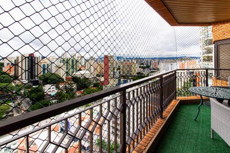 Varanda de apartamento para alugar com 4 quartos, 158m² em Santa Cecilia, São Paulo