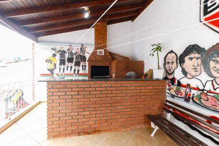 Casa para alugar com 420m², 4 quartos e 3 vagasDetalhe - Churrasqueira