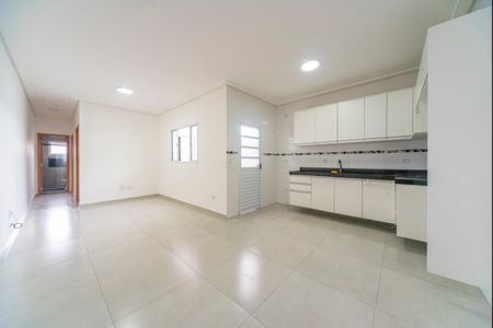 Sala de apartamento à venda com 2 quartos, 56m² em Jardim Santo Alberto, Santo André