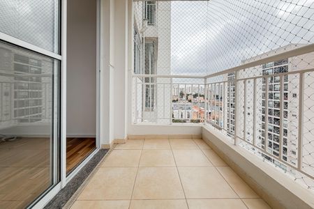 Varanda da Sala de apartamento para alugar com 2 quartos, 49m² em Cambuci, São Paulo