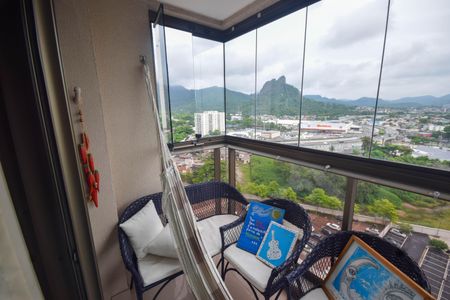 Varanda de apartamento para alugar com 2 quartos, 67m² em Barra Olímpica, Rio de Janeiro