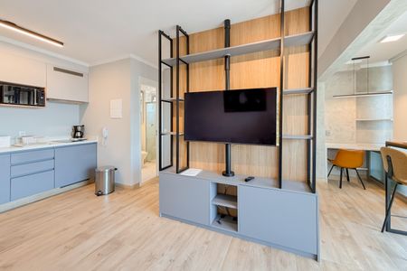 Sala de apartamento para alugar com 1 quarto, 36m² em Vila Mariana, São Paulo