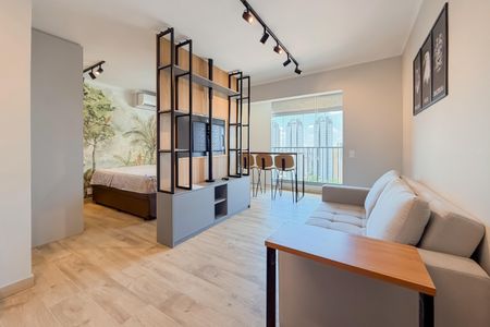 Sala de apartamento para alugar com 1 quarto, 36m² em Vila Mariana, São Paulo