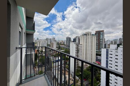 Apartamento para alugar com 27m², 1 quarto e sem vagaSacada