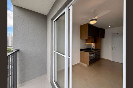 Sacada de apartamento para alugar com 1 quarto, 27m² em Campo Belo, São Paulo