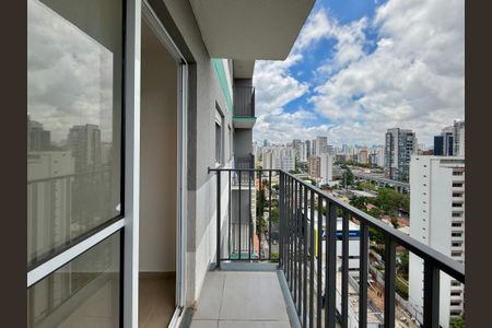 Sacada de apartamento para alugar com 1 quarto, 27m² em Campo Belo, São Paulo