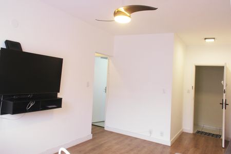 Sala de apartamento para alugar com 1 quarto, 50m² em Aparecida, Santos