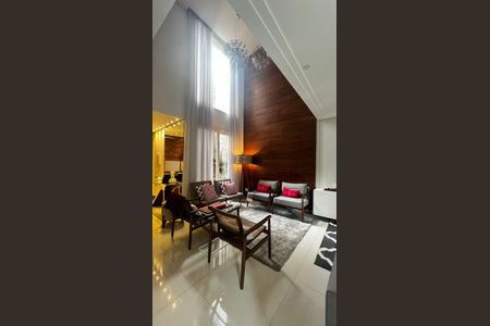 Sala de casa de condomínio à venda com 4 quartos, 329m² em Jardim Cordeiro, São Paulo