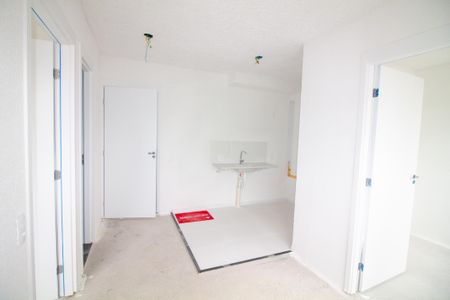 Sala de apartamento à venda com 2 quartos, 32m² em Jardim Caravelas, São Paulo