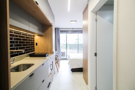 Studio para alugar com 25m², 1 quarto e sem vagaSala/Cozinha/Quarto