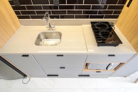 Studio para alugar com 25m², 1 quarto e sem vagaSala/Cozinha/Quarto