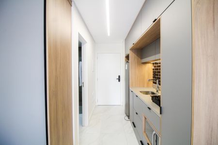 Studio para alugar com 25m², 1 quarto e sem vagaSala/Cozinha/Quarto