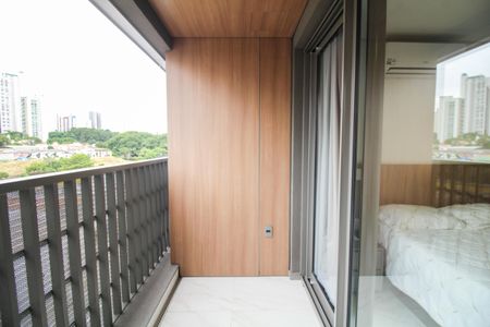 Studio para alugar com 25m², 1 quarto e sem vagaSala/Cozinha/Quarto - Varanda
